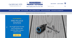 Desktop Screenshot of manasquanfasteners.com